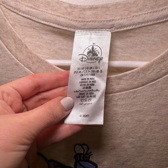 NWT Disney Winnie the Pooh and Piglet Halloween Embroidered T-Shirt for Women - Picture 6 of 12